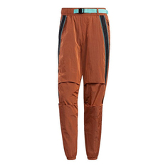 Спортивные штаны Adidas Ub Pnt Wv Astro Contrasting Colors Woven Bundle Feet Sports Pants Orange Yellow, Оранжевый