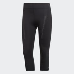 Тайтсы Adidas LYCRA FitSense+ Training 3/4, черный