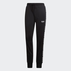 Брюки-джоггеры Adidas Originals, черный/белый