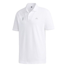 Футболка Adidas WJ POLO Simple Short-sleevepolo Shirt Men White, Белый