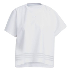 Футболка Adidas originals Casual Breathable Sports Short Sleeve White T-Shirt, Белый
