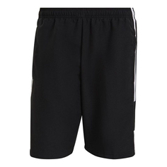 Шорты Adidas Sq21 Dt Sho Soccer/Football Sports Training Stripe Logo Woven Black, Черный