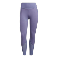 Леггинсы Adidas 7/8 Yoga Power Mesh Fitness Pants Purple, Фиолетовый