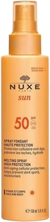 Nuxe Spray Fondant Солнцезащитное молочко для лица и тела SPF 50 150 мл