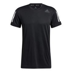 Футболка Adidas H.rdy Warri Tee Contrasting Colors Breathable Sports Short Sleeve Black, Черный