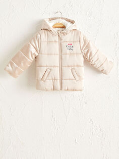 Пальто с капюшоном для маленьких девочек LCW baby