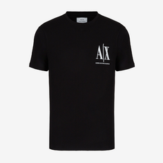 Футболка Armani Exchange Icon Logo Regular Fit, черный