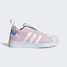 Кроссовки adidas Tenis Superstar 360 2.0, розовый/синий/белый