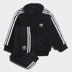 Детский спортивный костюм adidas Originals, черный/белый