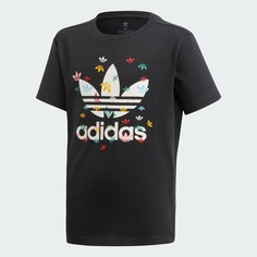 Футболка Adidas Originals, черный/мультиколор