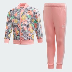 Детский спортивный костюм Adidas Originals, розовый/мультиколор