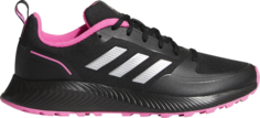 Кроссовки Adidas Wmns Runfalcon 2.0 TR &apos;Black Screaming Pink&apos;, черный