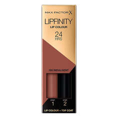 Max Factor Lipfinity Lip Color двухфазная жидкая помада со стойким эффектом 190 Indulgent