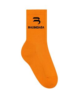 Теннисные носки Sporty B Balenciaga, черный