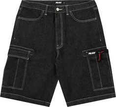Шорты Palace Drawcord Pocket Denim Shorts &apos;Black&apos;, черный