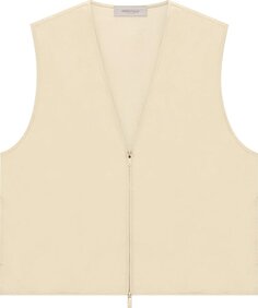 Жилет Fear of God Essentials Vest &apos;Eggshell&apos;, белый