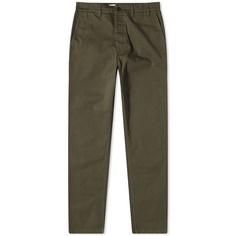Брюки Norse Projects Aros Heavy Chino, хаки