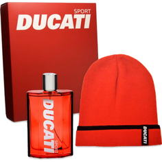 Подарочный набор мужской парфюмерии Ducati Special Edition EDT 100 мл + офицерская шляпа