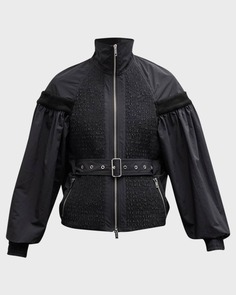 Присборенная куртка из переработанного технополи 3.1 Phillip Lim