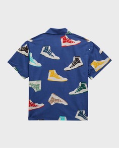 Рубашка Skel Top на пуговицах для мальчиков, размер 4–12 Amiri