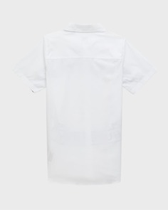 Рубашка для мальчиков Owen Oak Leaf Crest Logo Print, размеры 3–14 Burberry
