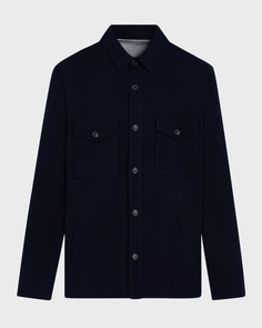 Мужская куртка-рубашка с нагрудными карманами Bugatchi