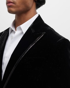 Мужская куртка-смокинг с отделкой пайетками Dsquared2