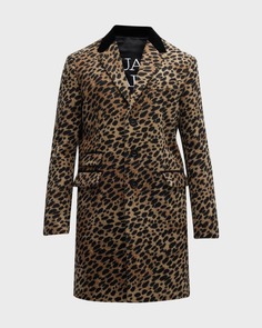 Мужское леопардовое пальто 70-х годов Dsquared2