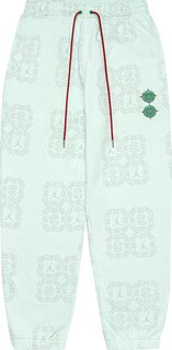 Спортивные брюки Air Jordan x Clot Jade Fleece Sweatpants &apos;Barely Green&apos;, зеленый