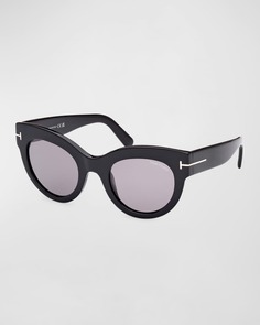 Солнцезащитные очки Lucilla из ацетата и пластика TOM FORD