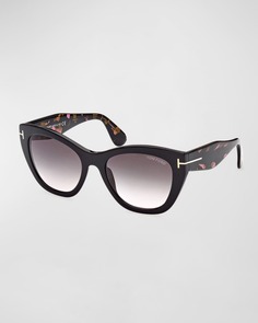 Квадратные солнцезащитные очки из ацетата TOM FORD