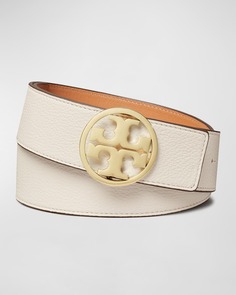 Двусторонний ремень Miller шириной 1,5 дюйма с логотипом Tory Burch