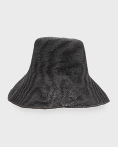 Шляпа из бумажной соломы Toteme