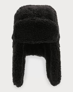 Шапка с логотипом Sherpa Puff Trapper UGG