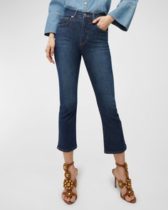Расклешенные джинсы до щиколотки Carly Kick Veronica Beard Jeans