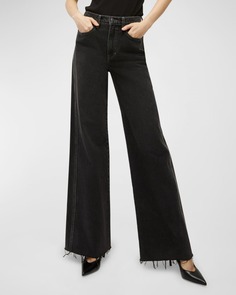 Широкие джинсы с высокой посадкой Taylor Veronica Beard Jeans