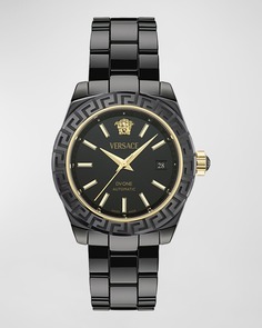 Мужские автоматические часы DV One с керамическим браслетом, 40 мм Versace