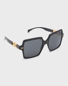 Квадратные солнцезащитные очки Medusa из ацетата Versace