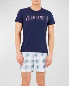 Мужская футболка с графическим логотипом Vilebrequin