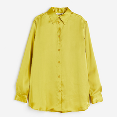 Блузка H&amp;M Oversized, желтый H&M