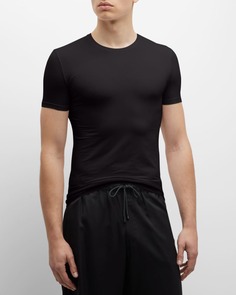 Мужская футболка Slim Fit Micromodal с круглым вырезом ZEGNA