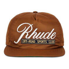 Бейсболка Rhude Sports Club, коричневый