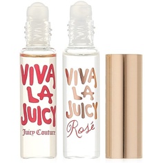 Женская парфюмерная вода Juicy Couture Viva La Juicy Rose and Viva La Juicy Eau De Parfum Rollerball Duo 5ml