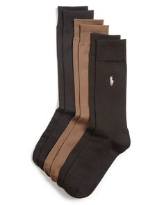 Однотонные классические носки, упаковка из 3 шт. Polo Ralph Lauren