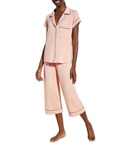 Укороченный пижамный комплект Gisele с короткими рукавами Eberjey