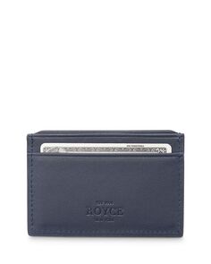 Кожаный чехол для кредитных карт Executive Slim с блокировкой RFID ROYCE New York