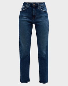 Укороченные зауженные джинсы Ex-Boyfriend AG Jeans