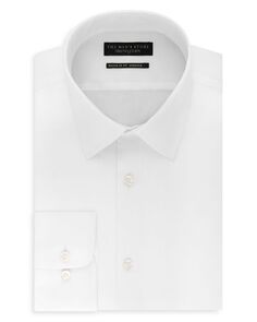 Классическая рубашка из однотонного стретч стандартного кроя — 100% эксклюзив The Men&apos;s Store at Bloomingdale&apos;s