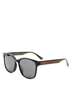 Квадратные солнцезащитные очки, 65 мм Gucci