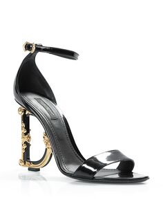 Женские босоножки на высоком каблуке D&amp;G Dolce &amp; Gabbana